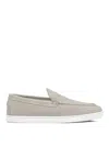 Christian Louboutin Varsiboat Slip-on Loafers In Grey