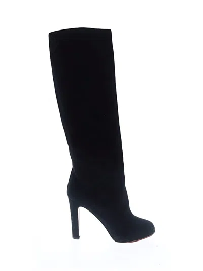 Pre-owned Christian Louboutin Boots In Black