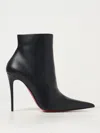 Christian Louboutin 100mm Miss Z Pointed-toe Stiletto Boots In Black