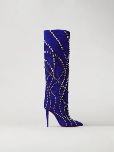 Christian Louboutin Boots Woman Blue
