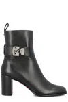 Christian Louboutin Women Booty Lock T 70 Stivaletto Con Tacco In Black