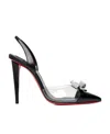 Christian Louboutin Bow-tie High Heels In Black