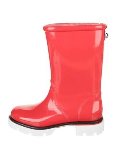 Pre-owned Christian Louboutin Kids' Boys' Red Boots
