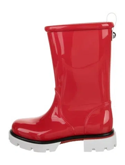 Pre-owned Christian Louboutin Kids' Boys' Red Boots W/tags