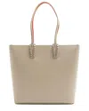 Christian Louboutin Brown Leather Cabata N/s Tote (authentic Pre-loved)