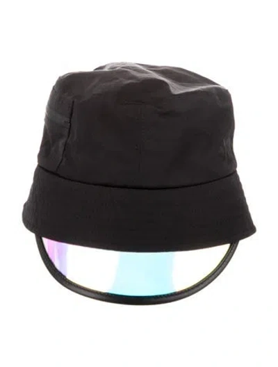 Pre-owned Christian Louboutin Bucket Hat In Black