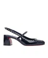 CHRISTIAN LOUBOUTIN BUCKLE HIGH HEEL SANDALS