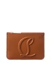 CHRISTIAN LOUBOUTIN CHRISTIAN LOUBOUTIN BY MY SIDE LEATHER CARD CASE