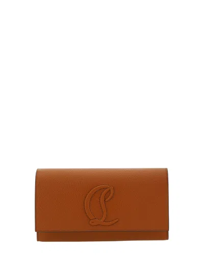 Christian Louboutin By My Side Shoulder Wallet In Cuoio/cuoio