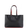Christian Louboutin Cabata East West Tote Leather Small In Black