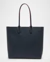 Christian Louboutin Cabata Empire Spike Tote Bag In Leather