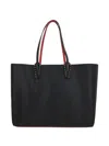 Christian Louboutin Women's Leather Cabata Large Tote Bag In Black