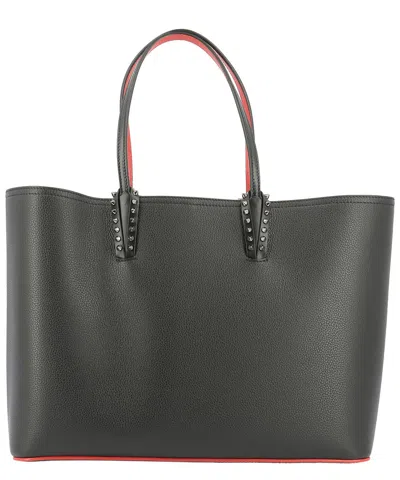 Christian Louboutin Black Leather Cabata Calf Empire Bag