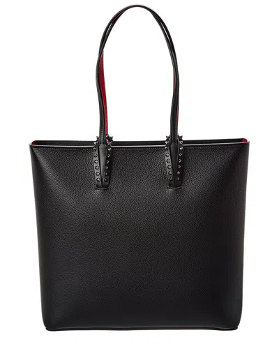 Christian Louboutin Cabata Leather Tote In Black