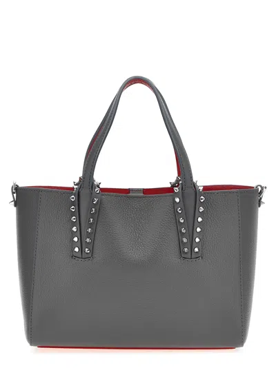 Christian Louboutin Cabata Mini Handbag In Gray