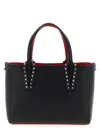 Christian Louboutin Cabata Mini Shopping Bag In Black