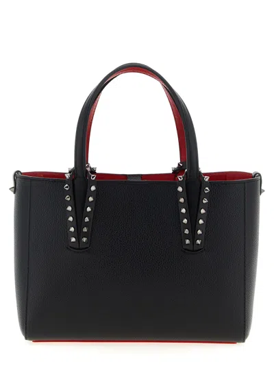 Christian Louboutin Cabata Mini Shopping Bag In Black