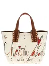 Christian Louboutin Small Cabata Shopping Bag In Multicolor