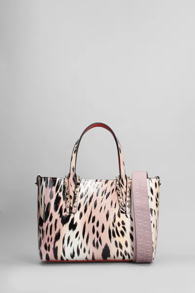 Christian Louboutin Cabata Shoulder Bag In Multicolor Leather