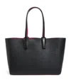 Christian Louboutin Cabata Small Calfskin Tote Bag In Black