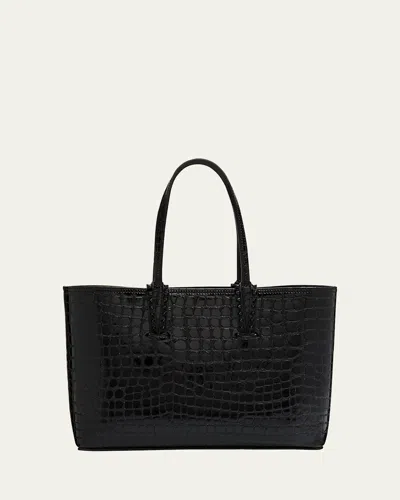 Christian Louboutin Cabata Small In Alligator Embossed Leather