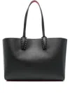 Christian Louboutin Studded Top Handles Tote Bag In Pink