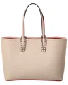 CHRISTIAN LOUBOUTIN CHRISTIAN LOUBOUTIN CABATA SMALL LEATHER TOTE