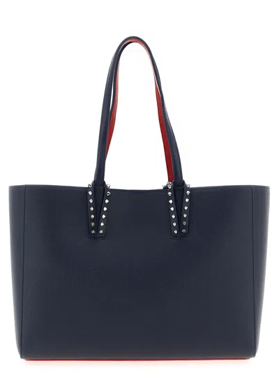Christian Louboutin Cabata Small Shopping Bag In Blue