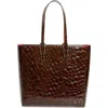 Christian Louboutin Cabata Soft Croc Embossed Leather North/south Tote Bag In Multi