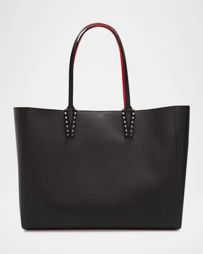 Christian Louboutin Cabata Soft Large Tote Bag In Grained Leather