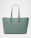 Christian Louboutin Cabata Soft Small Tote Bag In Grained Leather