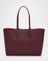 Christian Louboutin Cabata Soft Small Tote Bag In Grained Leather
