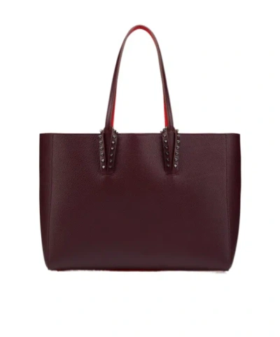 Christian Louboutin Cabata Stud Detailed Small Tote Bag