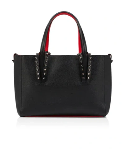 Christian Louboutin Cabata Stud Embellished Mini Tote Bag In Black