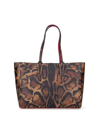 Christian Louboutin Cabata Tote Bag In Brown