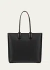 CHRISTIAN LOUBOUTIN CABATA ZIPPED NS TOTE IN LEATHER