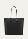 Christian Louboutin Cabata Zipped Ns Tote In Leather In Black
