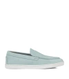 CHRISTIAN LOUBOUTIN CALF LEATHER BOAT SHOES