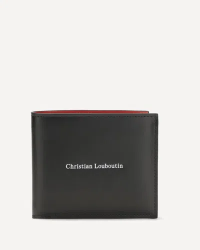 Christian Louboutin Canopy Bifold Wallet In Black