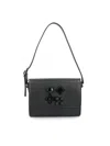 Christian Louboutin Carasky Sequin Chain Crossbody Bag In Black