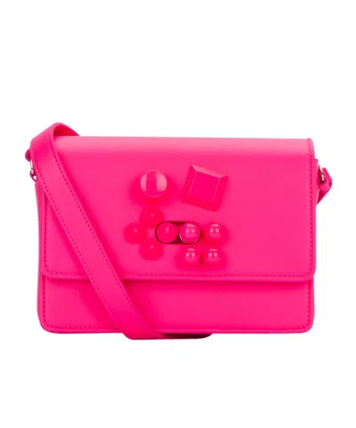 CHRISTIAN LOUBOUTIN CHRISTIAN LOUBOUTIN CARASKY SPIKED SHOULDER BAG