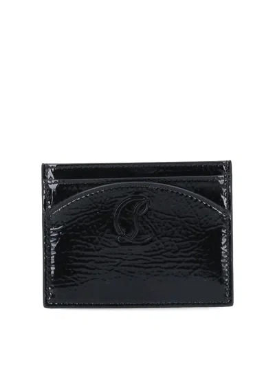 Christian Louboutin Card Holder In Black