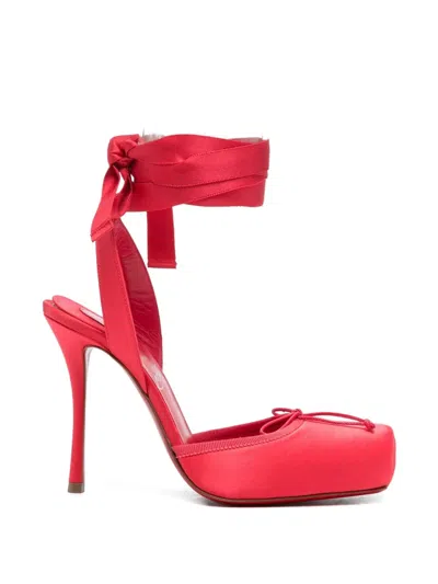 Christian Louboutin Cassia Lace Up Sandals In Multi