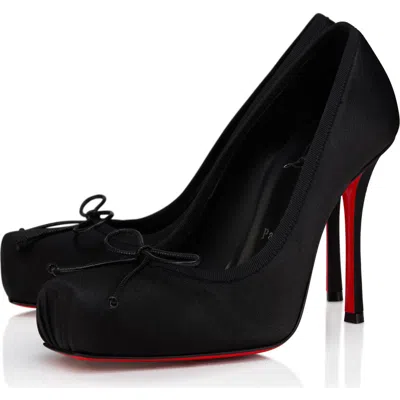 Christian Louboutin Cassia Square Toe Pump In Black
