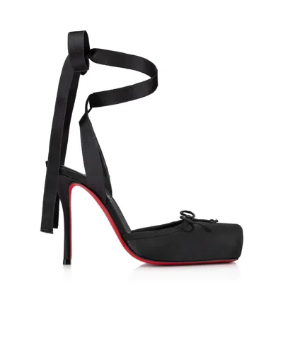 Christian Louboutin Cassia Strappy High-heeled Sandals In Black