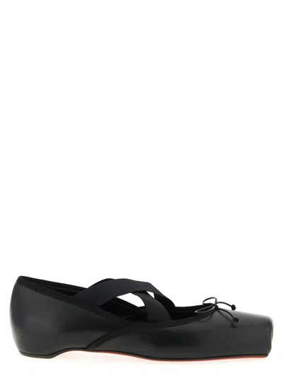 Christian Louboutin Cassiasticina Ballet Flats Black