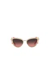 Christian Louboutin Cat Eye Sunglasses In Multi