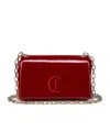 Christian Louboutin Chain Shoulder Bag In Red