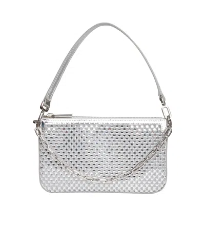 Christian Louboutin Chain Shoulder Bag In Silver