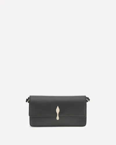 Christian Louboutin Chain Wallet In Black